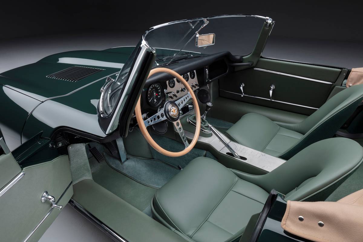 Jaguar E-Type Interior